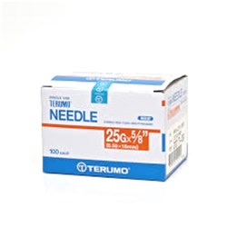 TERUMO Needle 25g x 5/8 inch (orange box)